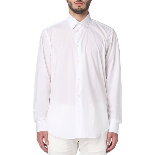 Abbigliamento Uomo T-shirt & Polo Liu Jo Camicia Slim Stretch Milano Bianco