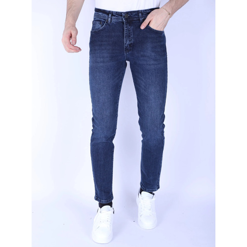 Abbigliamento Uomo Jeans slim True Rise 146969029 Blu