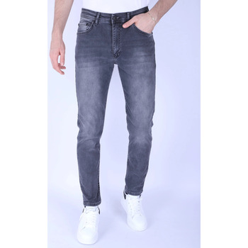 Abbigliamento Uomo Jeans slim True Rise 146969178 Grigio