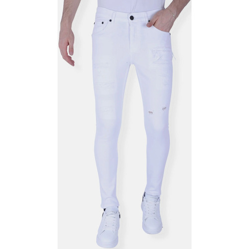 Abbigliamento Uomo Jeans slim Local Fanatic 146969288 Bianco