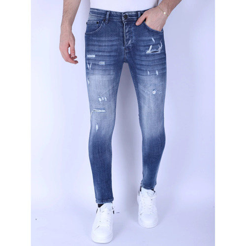 Abbigliamento Uomo Jeans slim Local Fanatic 146971647 Blu