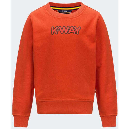 Abbigliamento Bambino Felpe K-Way  Arancio