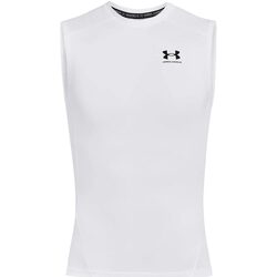 Abbigliamento Uomo Top / T-shirt senza maniche Under Armour UA HG ARMOUR COMP SL Bianco