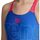 Abbigliamento Bambina Costume / Bermuda da spiaggia Arena GIRL SWIMSUIT BACK GRAPHIC Blu