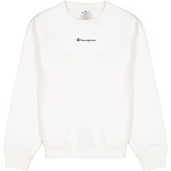 Abbigliamento Donna T-shirts a maniche lunghe Champion CREWNECK SWEATER Bianco