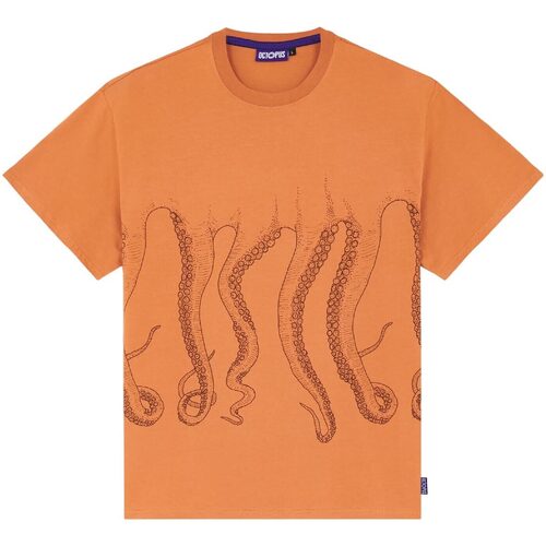 Abbigliamento Uomo T-shirt maniche corte Octopus OUTLINE TEE Marrone