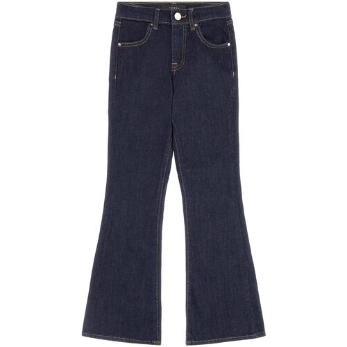 Abbigliamento Bambina Jeans Guess STRETCH DENIM FLARE FIT PANTS Blu