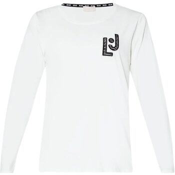 Abbigliamento Donna T-shirts a maniche lunghe Liu Jo ECS T-SHIRT ML Beige