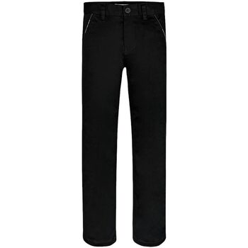 Abbigliamento Bambino Pantaloni Calvin Klein Jeans CEREMONY TWILL CHINO PANTS Nero