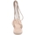 Scarpe Donna Sandali Malu Shoes Sandali donna beige con platform con fasce sottili incrociate e Beige