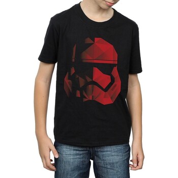 Abbigliamento Bambino T-shirt maniche corte Star Wars: The Last Jedi Cubist Nero