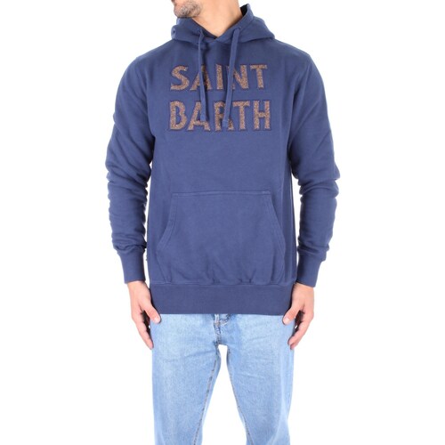 Abbigliamento Uomo Felpe Mc2 Saint Barth TRI0001 00352E Blu