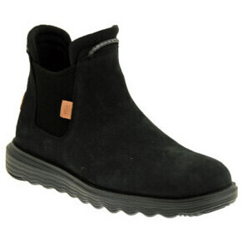 Scarpe Uomo Sneakers HEYDUDE Branson boot craft leather Nero