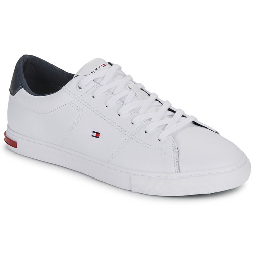 Scarpe Uomo Sneakers basse Tommy Hilfiger ESSENTIAL LEATHER DETAIL VULC Bianco