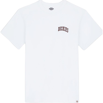 Abbigliamento Uomo T-shirt maniche corte Dickies uomo t-shirt DK0A4Y80G401 AITKIN CHEST TEE SS Bianco