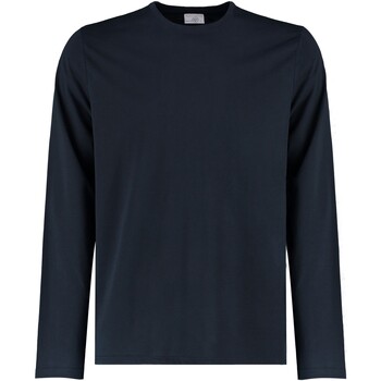 Abbigliamento Uomo T-shirts a maniche lunghe Kustom Kit KK510 Blu
