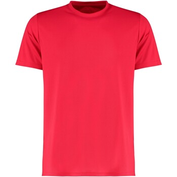 Abbigliamento Uomo T-shirts a maniche lunghe Kustom Kit KK555 Rosso