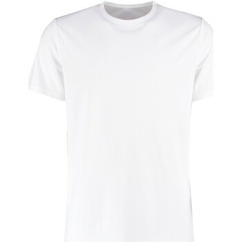 Abbigliamento Uomo T-shirts a maniche lunghe Kustom Kit KK555 Bianco