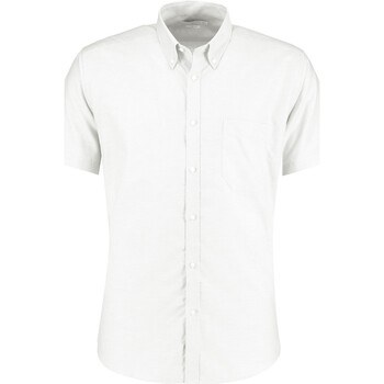 Abbigliamento Uomo Camicie maniche corte Kustom Kit KK183 Bianco