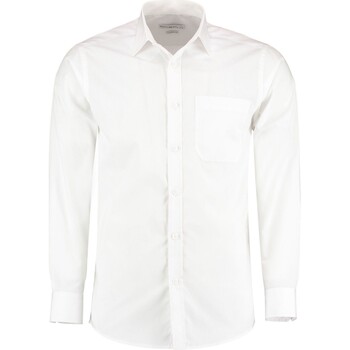 Abbigliamento Uomo Camicie maniche lunghe Kustom Kit KK142 Bianco