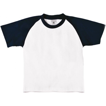 Abbigliamento Unisex bambino T-shirt maniche corte B&c TK350 Bianco