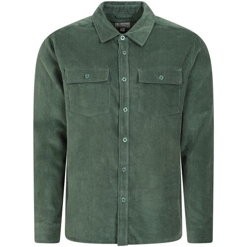 Abbigliamento Uomo Camicie maniche lunghe Mountain Warehouse Farrow Verde