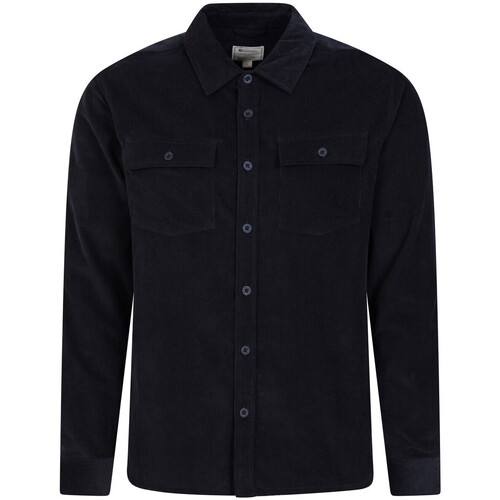 Abbigliamento Uomo Camicie maniche lunghe Mountain Warehouse Farrow Blu