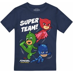 Abbigliamento Bambino T-shirts a maniche lunghe Pj Masks Super Team! Blu