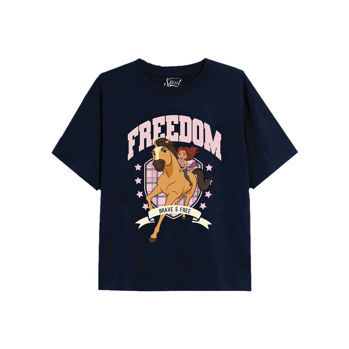 Abbigliamento Bambina T-shirts a maniche lunghe Spirit Freedom Blu