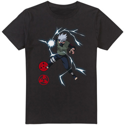 Abbigliamento Uomo T-shirts a maniche lunghe Naruto TV2467 Nero