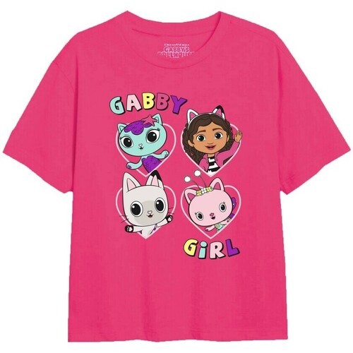 Abbigliamento Bambina T-shirts a maniche lunghe Gabby´s Dollhouse Friends Multicolore