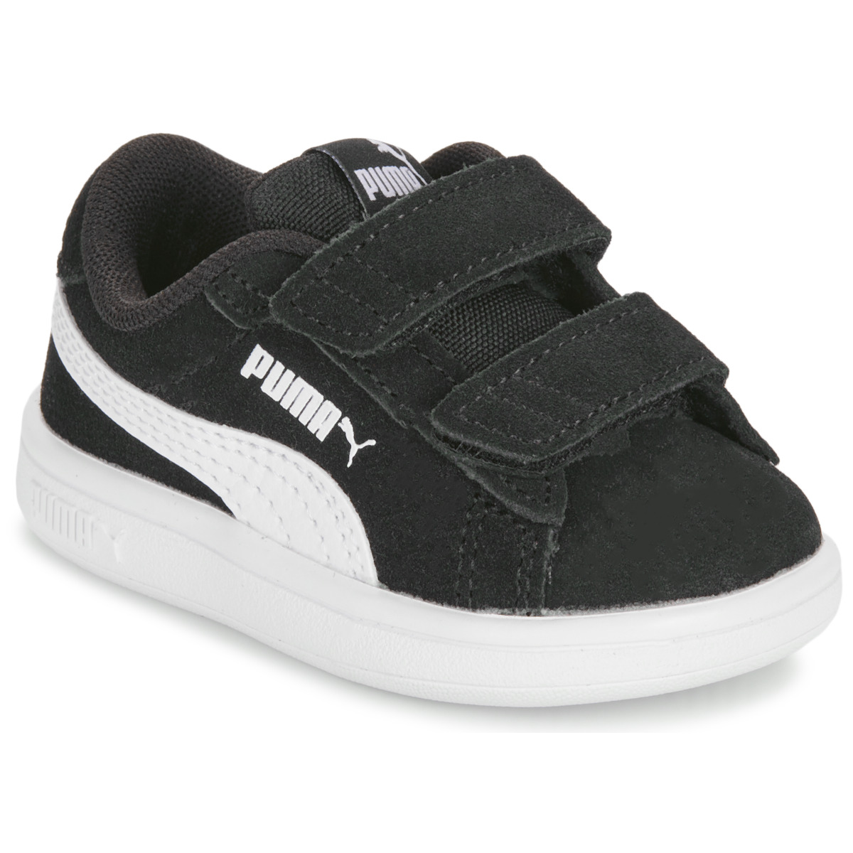 Scarpe Bambino Sneakers basse Puma SMASH 3.0 INF Nero / Bianco