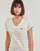 Abbigliamento Donna T-shirt maniche corte Only ONLEMILY Ecru / Marrone