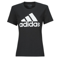 Abbigliamento Donna T-shirt maniche corte Adidas Sportswear W BL T Nero / Bianco
