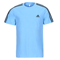 Abbigliamento Uomo T-shirt maniche corte Adidas Sportswear M 3S SJ T Blu / Nero