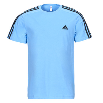 Abbigliamento Uomo T-shirt maniche corte Adidas Sportswear M 3S SJ T Blu / Nero