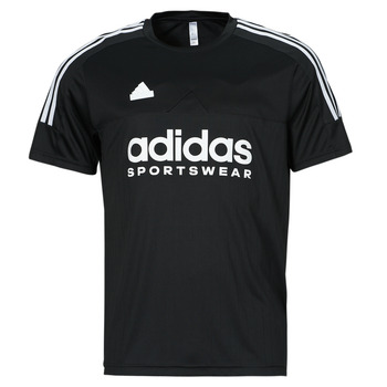 Abbigliamento Uomo T-shirt maniche corte Adidas Sportswear M TIRO TEE Q1 Nero / Bianco