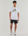 Abbigliamento Uomo Shorts / Bermuda Adidas Sportswear M LIN SJ SHO Nero / Bianco