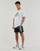 Abbigliamento Uomo Shorts / Bermuda Adidas Sportswear M LIN SJ SHO Nero / Bianco