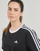 Abbigliamento Donna T-shirt maniche corte Adidas Sportswear W 3S BF T Nero / Bianco