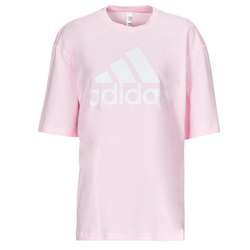 Abbigliamento Donna T-shirt maniche corte Adidas Sportswear W BL BF TEE Rosa / Bianco