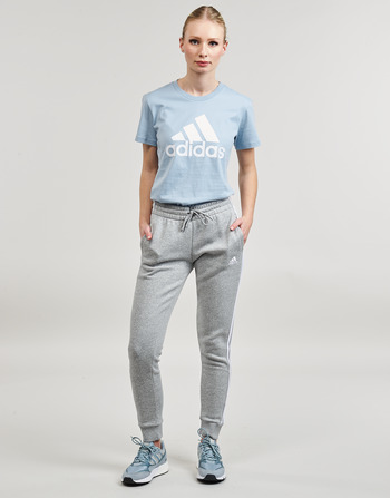 Abbigliamento Donna Pantaloni da tuta Adidas Sportswear W 3S FL C PT Grigio / Bianco