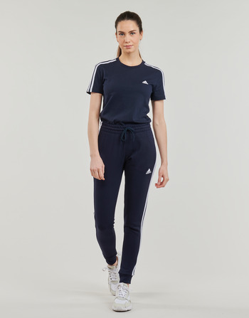 Abbigliamento Donna Pantaloni da tuta Adidas Sportswear W 3S FT CF PT Marine / Bianco