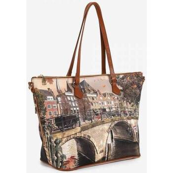 Y Not? SHOPPING BAG DONNA 397-AUTUMN RIVER Multicolore