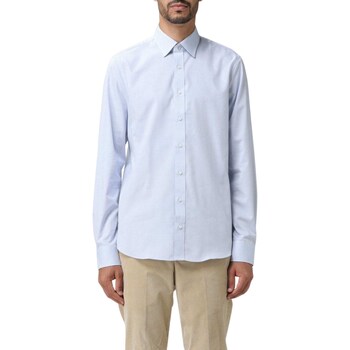Abbigliamento Uomo Camicie maniche lunghe MICHAEL Michael Kors MK0DS01165 Blu