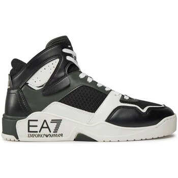 Scarpe Uomo Sneakers Emporio Armani EA7 Scarpe Uomo Basket MID Nero