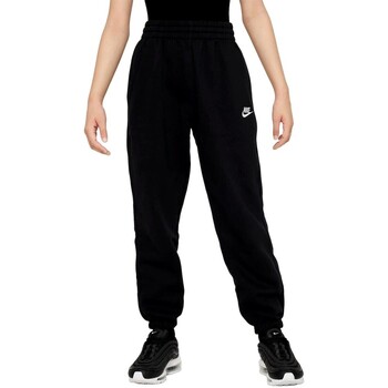 Abbigliamento Bambina Pantaloni da tuta Nike PANTALON NIOS  SPORTWEAR CLUB FLEECE FD2933 Nero