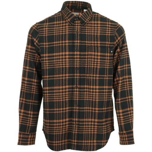 Abbigliamento Uomo Camicie maniche lunghe Timberland Ls Heavy Flannel Check Nero