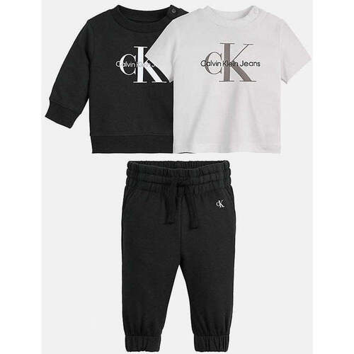 Abbigliamento Bambino Completo Calvin Klein Jeans  Nero