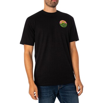 Abbigliamento Uomo T-shirt maniche corte Hikerdelic T-shirt con logo originale Nero